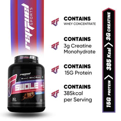 Repfuel Sports Swole Mass Gainer + Bonfire Pre-Workout