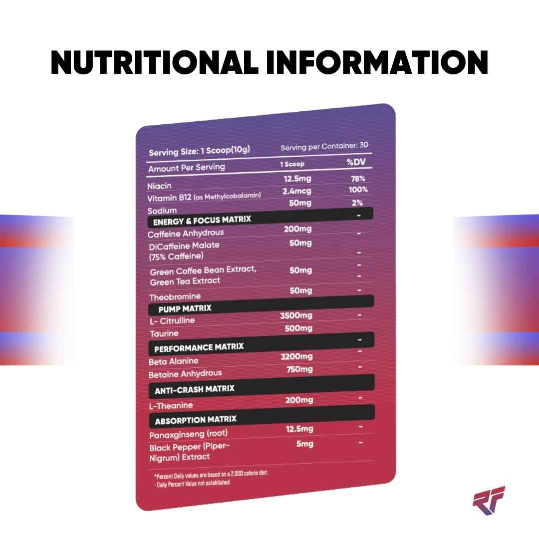 bonfire nutritional fact